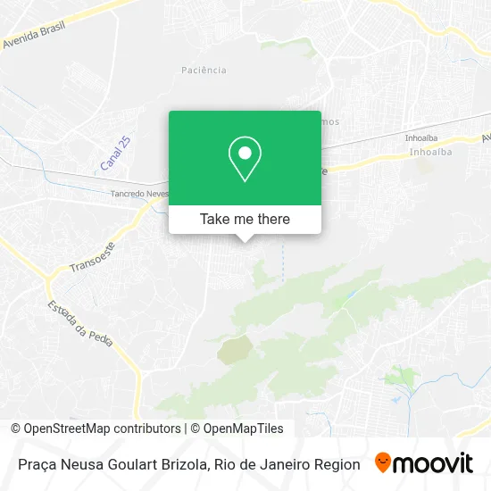Praça Neusa Goulart Brizola map