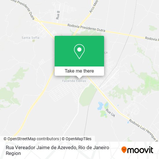Rua Vereador Jaime de Azevedo map