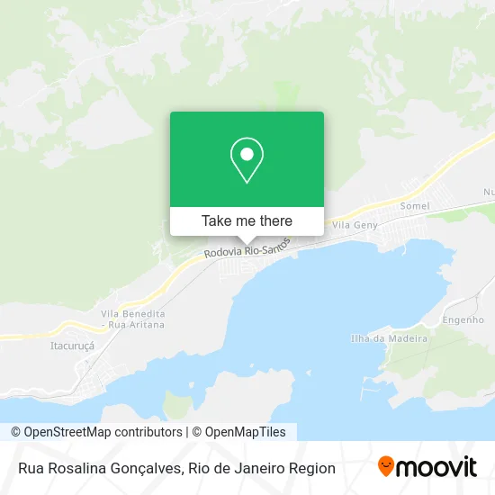 Rua Rosalina Gonçalves map