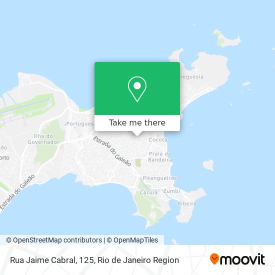 Rua Jaime Cabral, 125 map