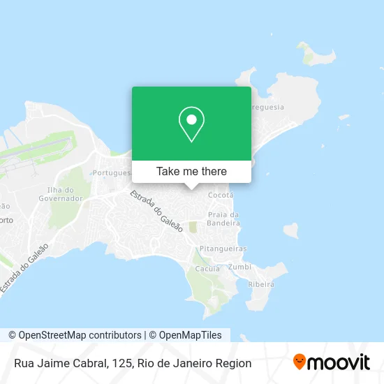 Rua Jaime Cabral, 125 map