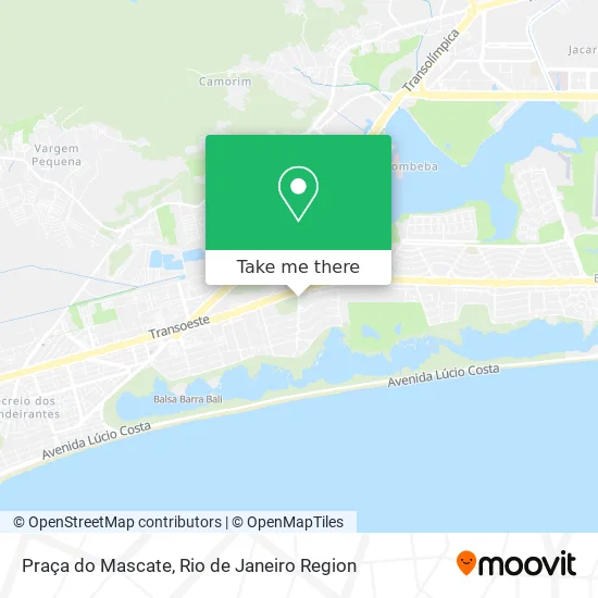 Praça do Mascate map