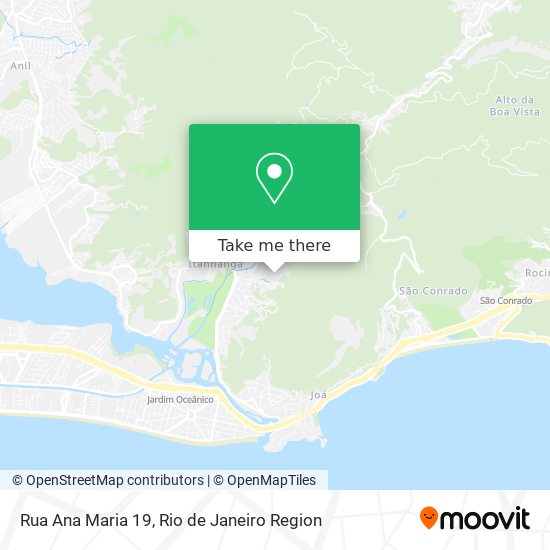 Rua Ana Maria 19 map