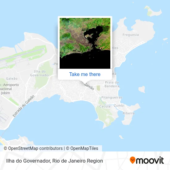 Ilha do Governador map
