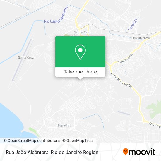 Rua João Alcântara map