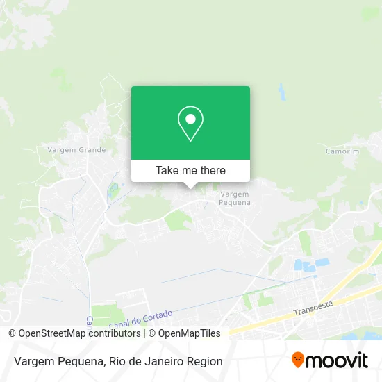 Vargem Pequena map
