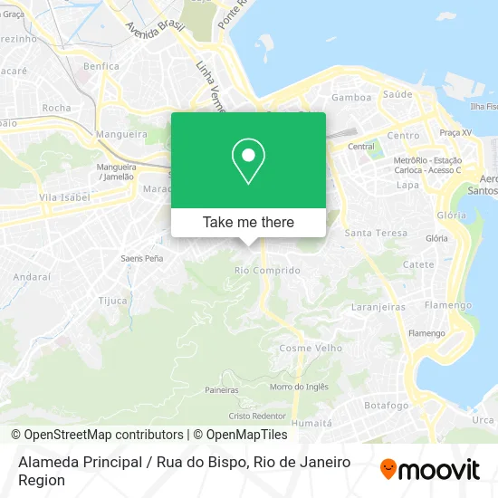 Alameda Principal / Rua do Bispo map