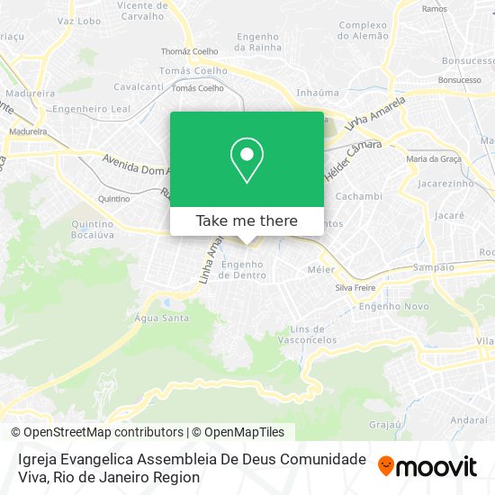 Igreja Evangelica Assembleia De Deus Comunidade Viva map