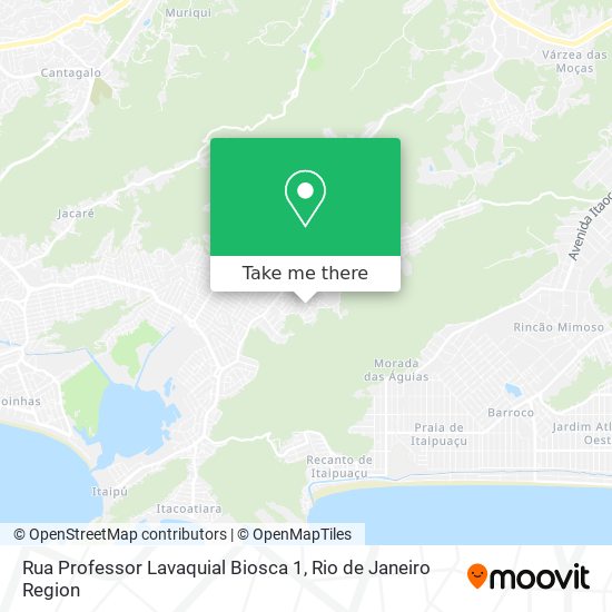 Rua Professor Lavaquial Biosca 1 map