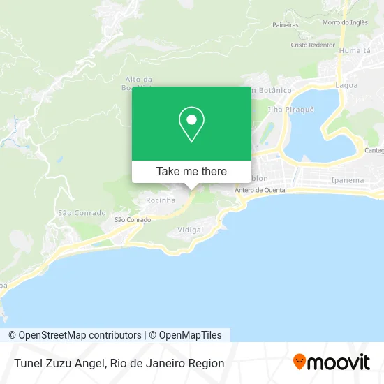 Tunel Zuzu Angel map