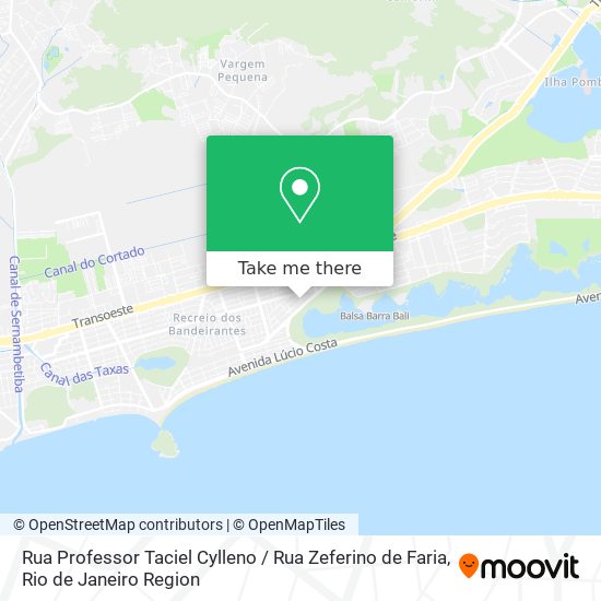 Rua Professor Taciel Cylleno / Rua Zeferino de Faria map