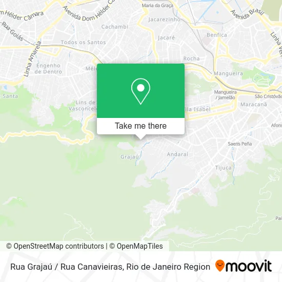 Rua Grajaú / Rua Canavieiras map