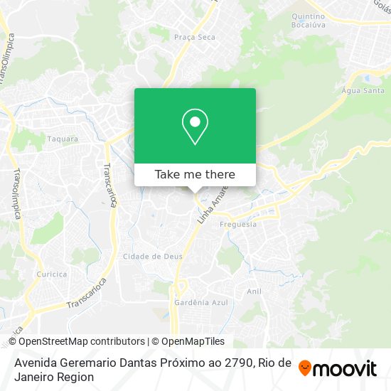 Avenida Geremario Dantas Próximo ao 2790 map