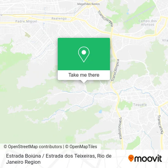 Estrada Boiúna / Estrada dos Teixeiras map