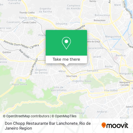 Don Chopp Restaurante Bar Lanchonete map