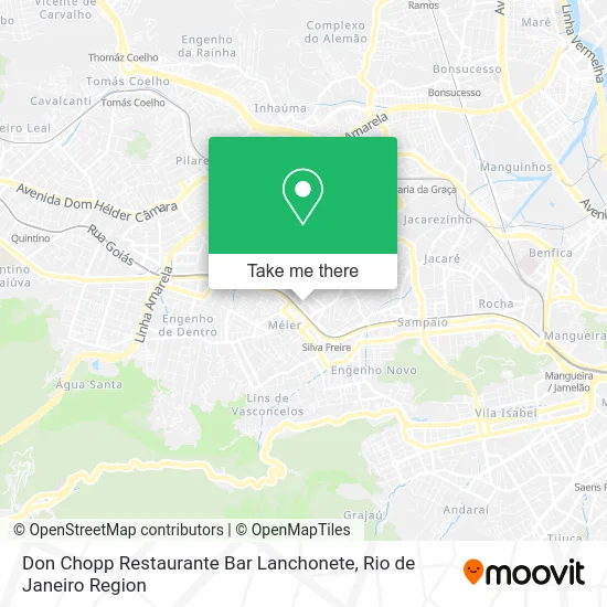 Don Chopp Restaurante Bar Lanchonete map