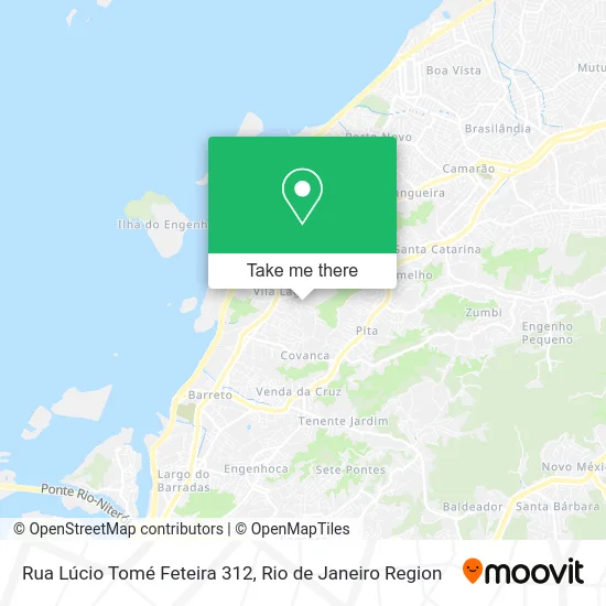 Rua Lúcio Tomé Feteira 312 map