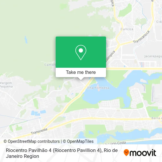 Riocentro Pavilhão 4 (Riocentro Pavillion 4) map