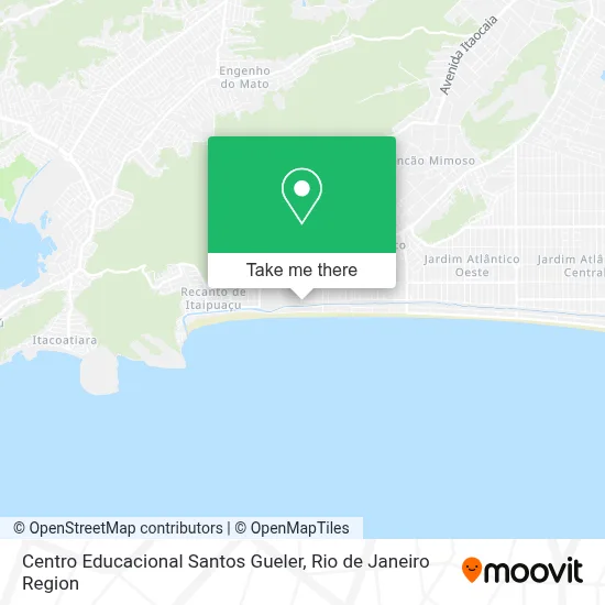 Centro Educacional Santos Gueler map