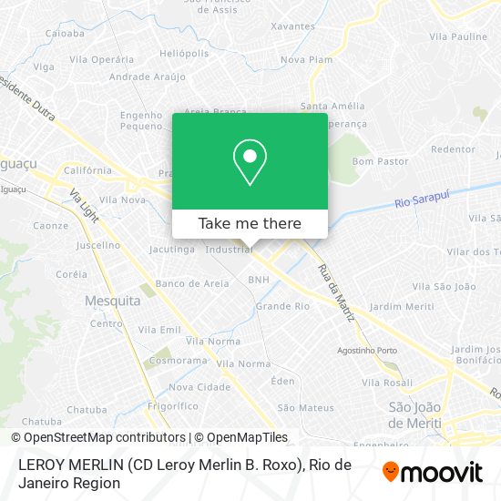 LEROY MERLIN (CD Leroy Merlin B. Roxo) map