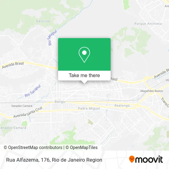 Rua Alfazema, 176 map
