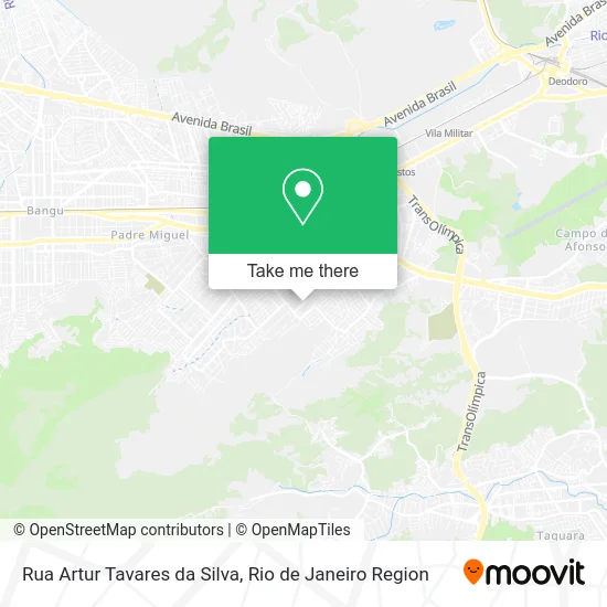 Rua Artur Tavares da Silva map