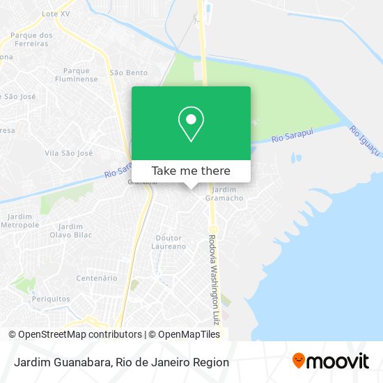 Jardim Guanabara map