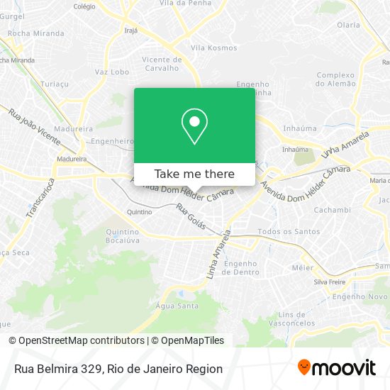 Mapa Rua Belmira 329
