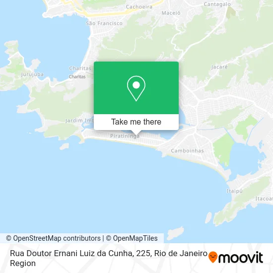 Rua Doutor Ernani Luiz da Cunha, 225 map