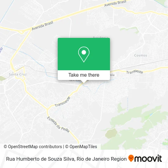 Rua Humberto de Souza Silva map