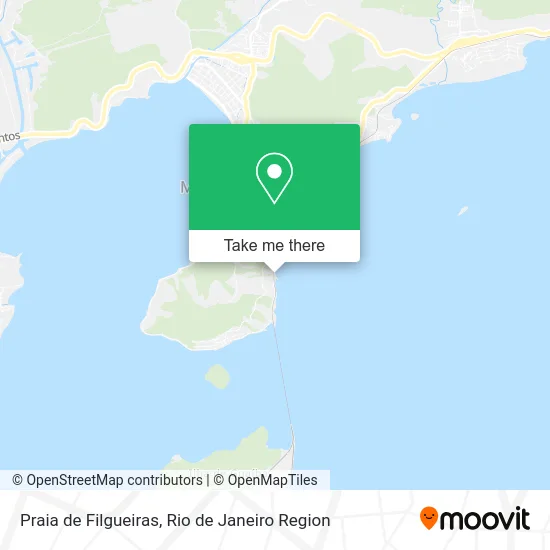 Praia de Filgueiras map