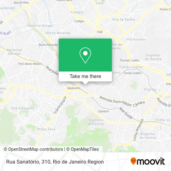 Rua Sanatório, 310 map