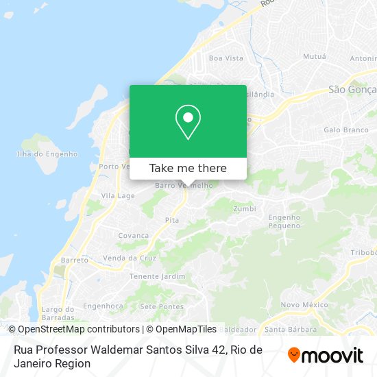 Rua Professor Waldemar Santos Silva 42 map