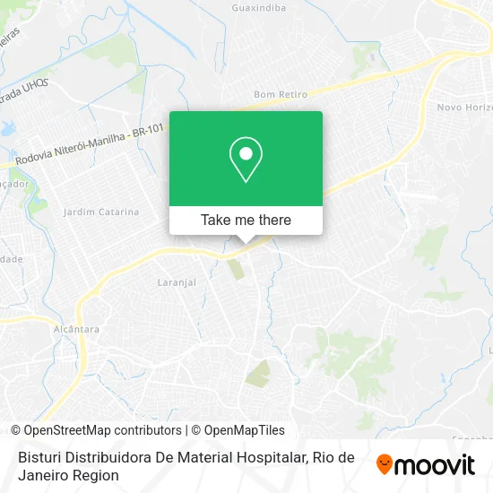 Bisturi Distribuidora De Material Hospitalar map