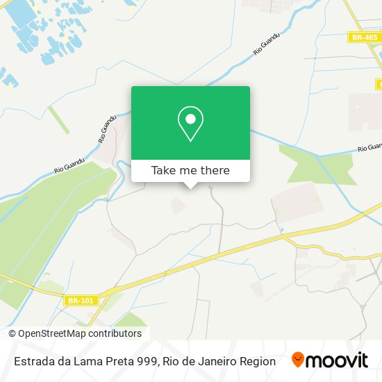 Estrada da Lama Preta 999 map