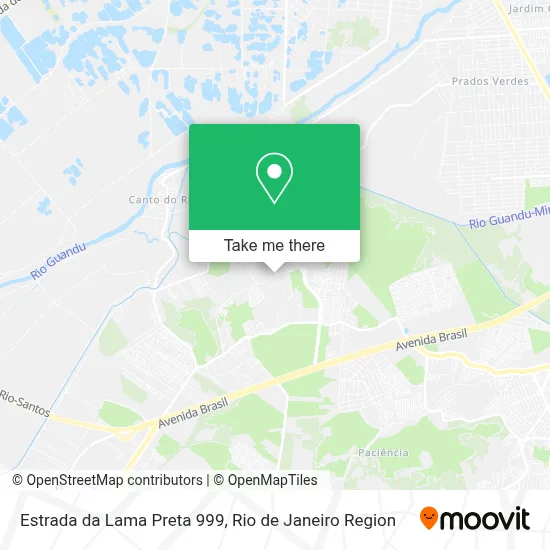 Estrada da Lama Preta 999 map