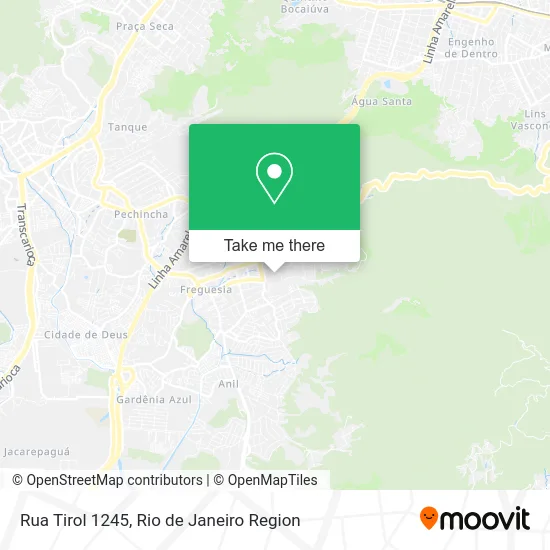 Rua Tirol 1245 map