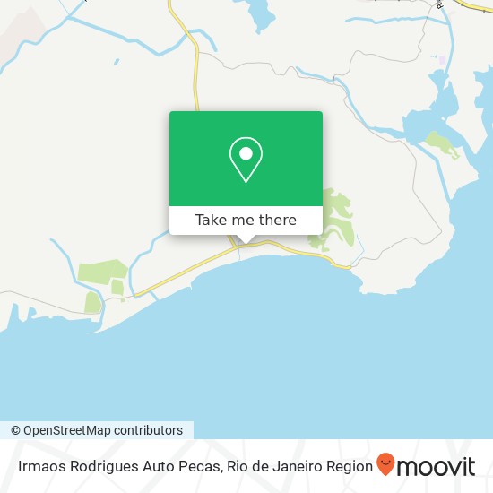 Mapa Irmaos Rodrigues Auto Pecas