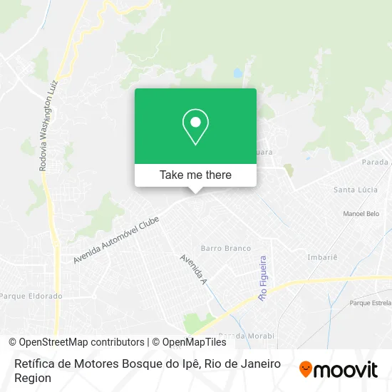 Retífica de Motores Bosque do Ipê map