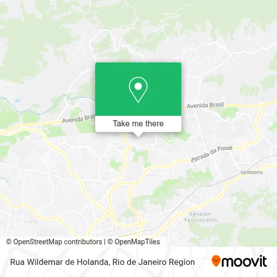 Rua Wildemar de Holanda map
