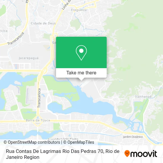 Rua Contas De Lagrimas Rio Das Pedras 70 map