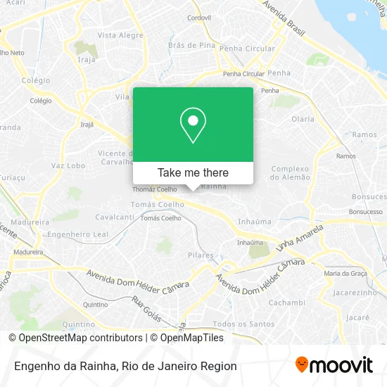 Engenho da Rainha map