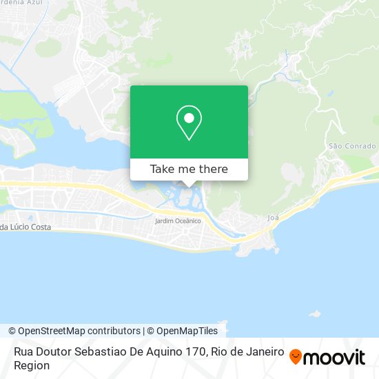 Mapa Rua Doutor Sebastiao De Aquino 170