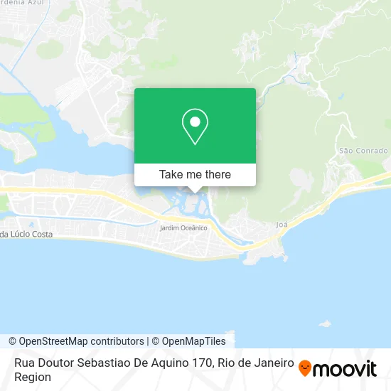 Rua Doutor Sebastiao De Aquino 170 map