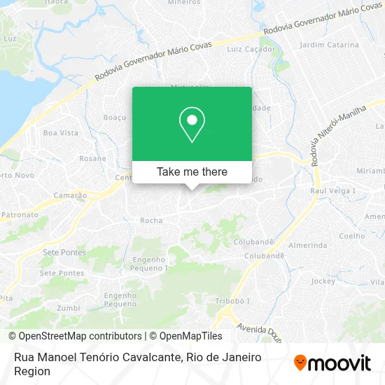 Rua Manoel Tenório Cavalcante map