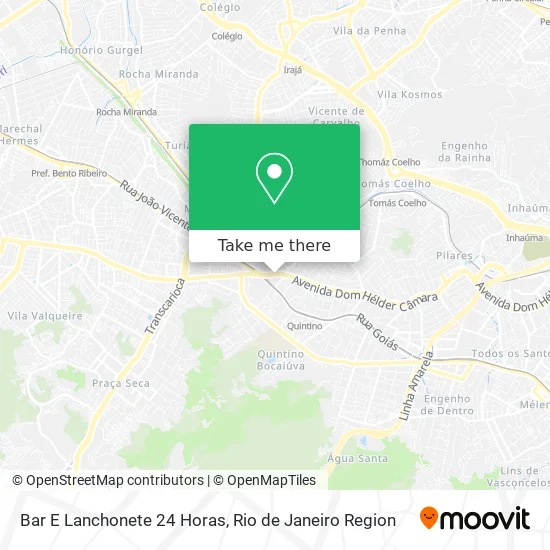 Bar E Lanchonete 24 Horas map