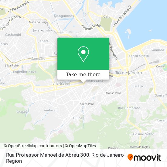 Rua Professor Manoel de Abreu 300 map