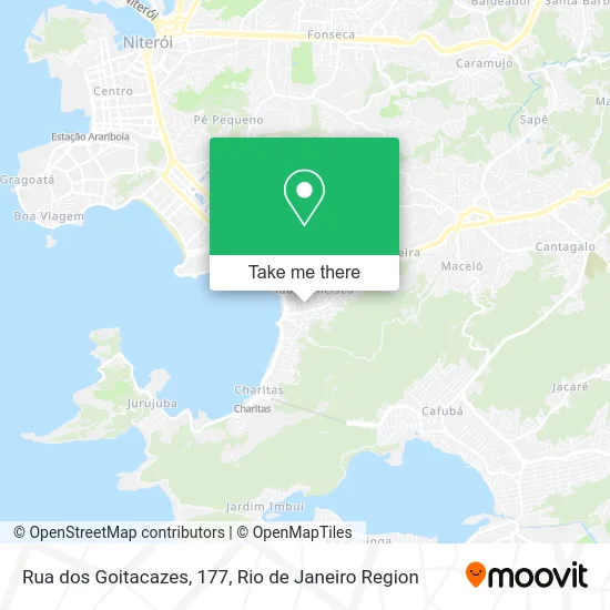 Rua dos Goitacazes, 177 map