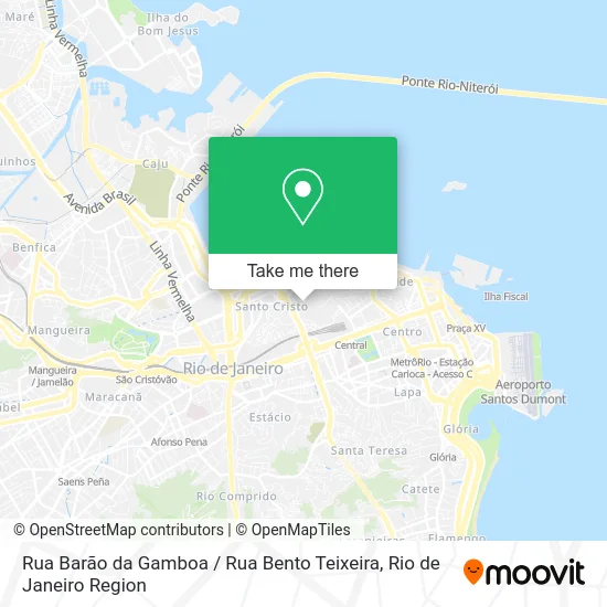 Rua Barão da Gamboa / Rua Bento Teixeira map
