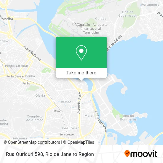 Rua Ouricuri 598 map